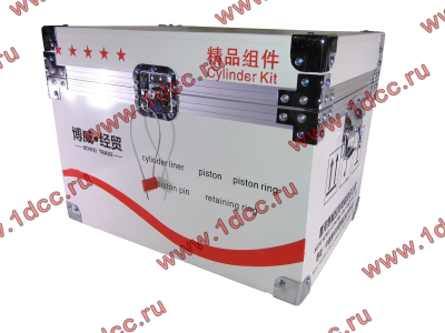 Поршневая группа WD615.95 375л.с. (6 гильз, 6 поршней (...0004), 6 пальцев,комплект колец) H3 BOWEI HOWO (ХОВО)  фото 1 Нальчик