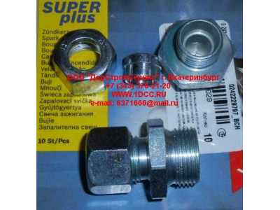 Фитинг прямой 12 - M22x1.5 ЕВРОПА 076.015-00 фото 1 Нальчик