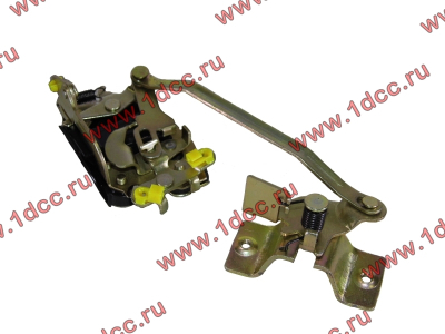 Замок двери (комплект на левую дверь) F FAW (ФАВ) 6105015E109 для самосвала фото 1 Нальчик