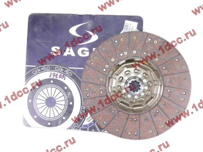 Диск сцепления ведомый 420 мм SAGES H2/H3 HOWO (ХОВО) WG1560161130 фото 1 Нальчик